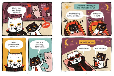 Pumpkin and Beetle: Two Vampire Cats US - Hardback