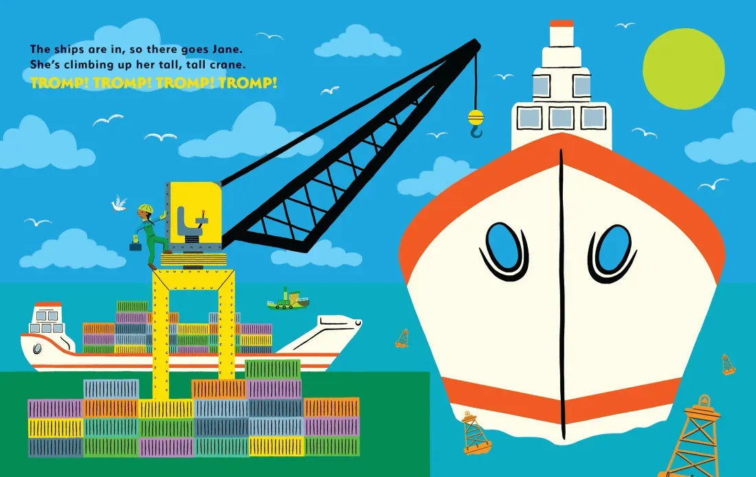 Crane Jane! US - Board book