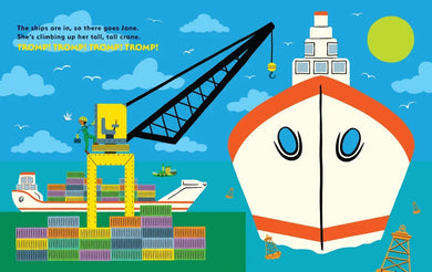 Crane Jane! US - Board book