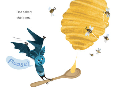 Cub and Bat interior 2 (ISBN 9780823464166)