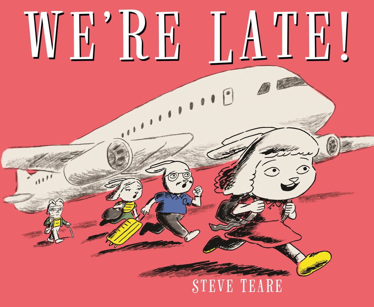 We're Late! cover (ISBN 9780823465521)