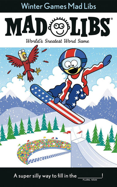 Winter Games Mad Libs-Children’s interactive and activity books and kits-買書書 BuyBookBook
