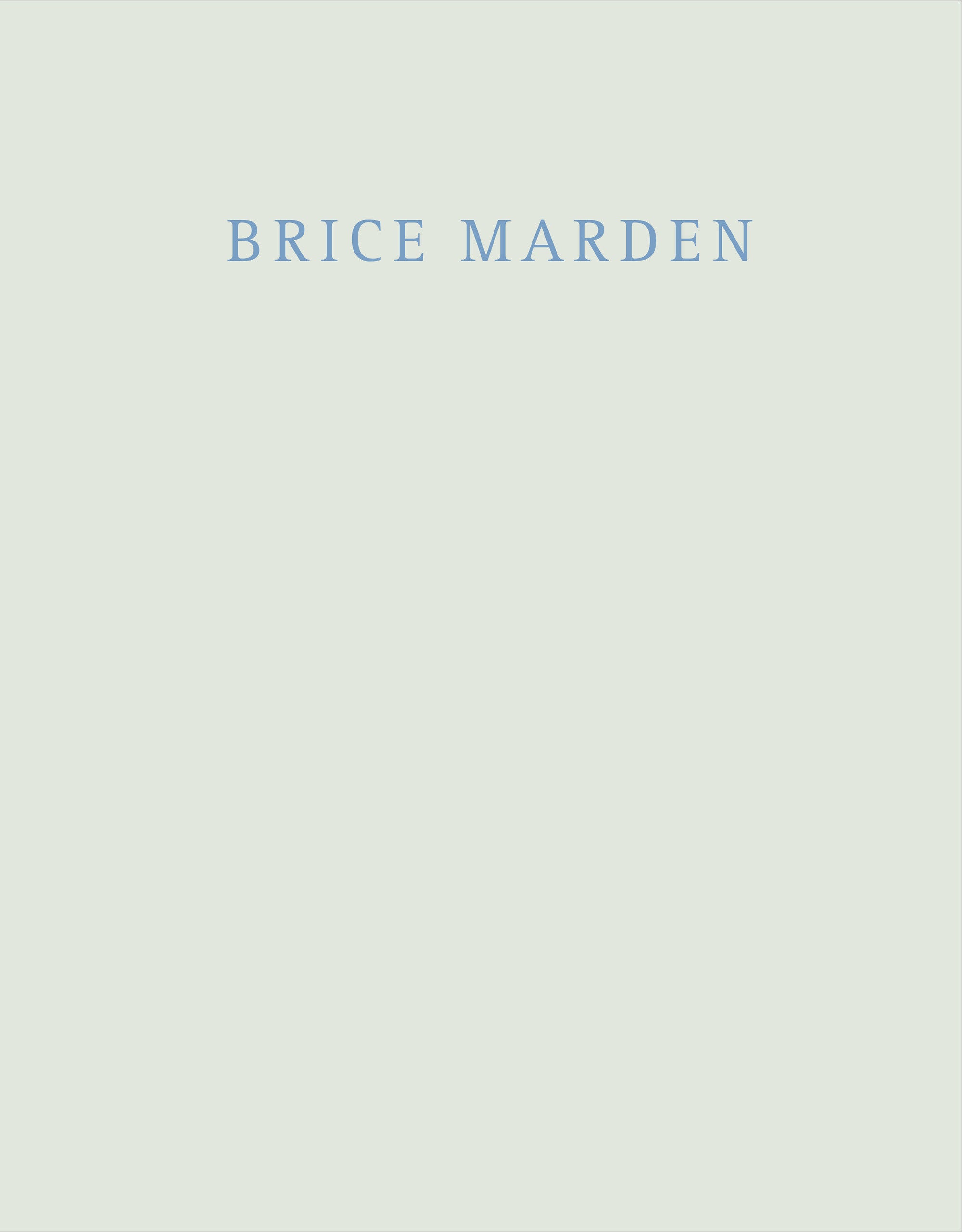 Brice Marden: Marbles and Drawings-Art: general-買書書 BuyBookBook