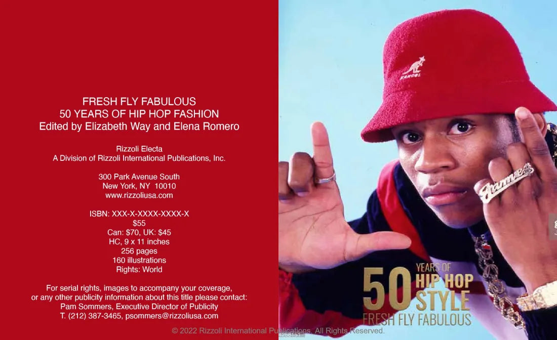 Fresh Fly Fabulous: 50 Years of Hip Hop Style US - Hardback