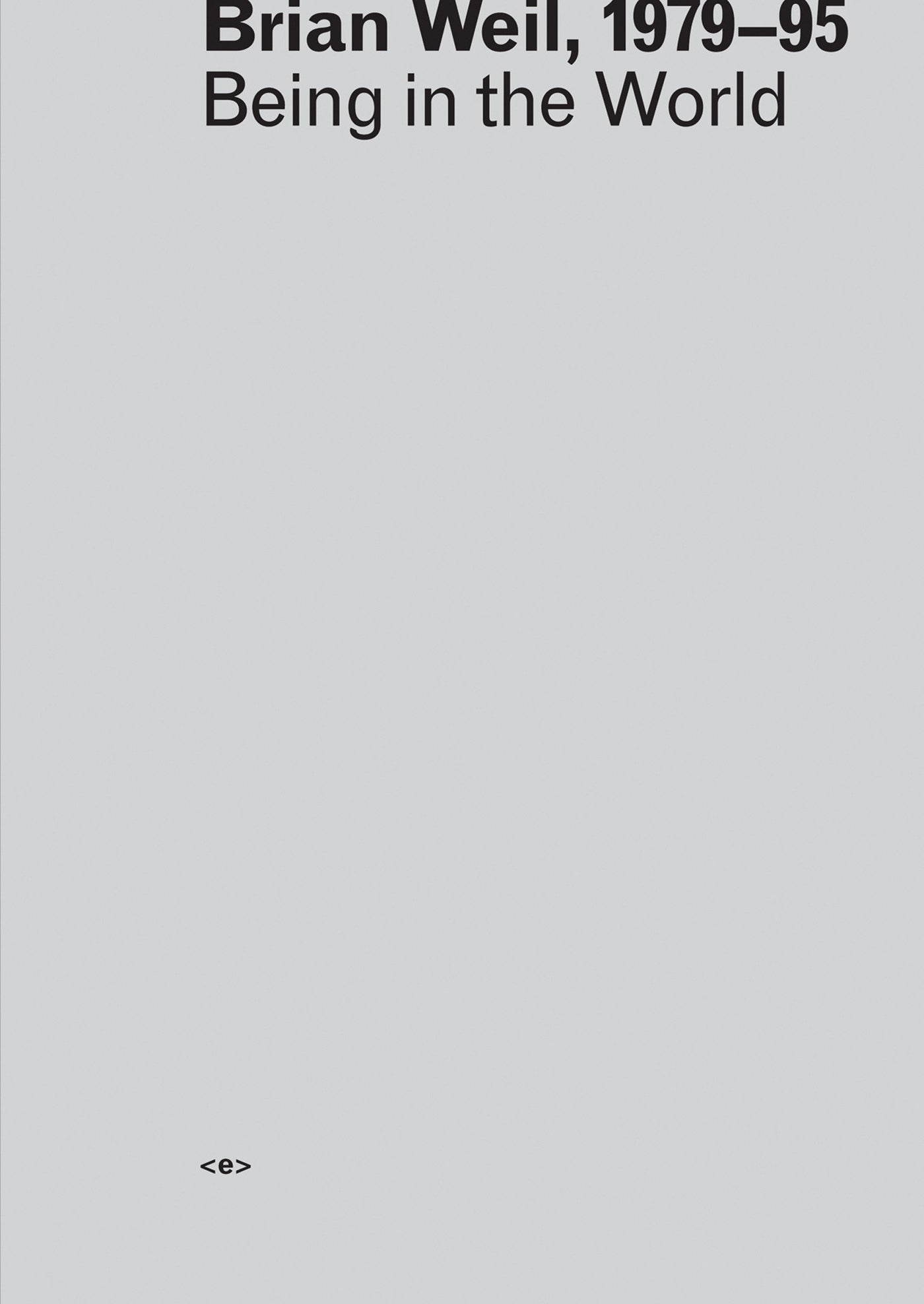Brian Weil, 1979-95-Photography and photographs-買書書 BuyBookBook