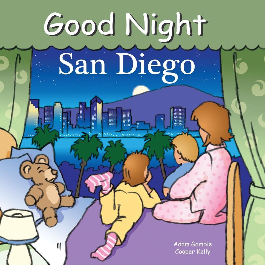 Good Night San Diego-Children’s / Teenage fiction: General and modern fiction-買書書 BuyBookBook