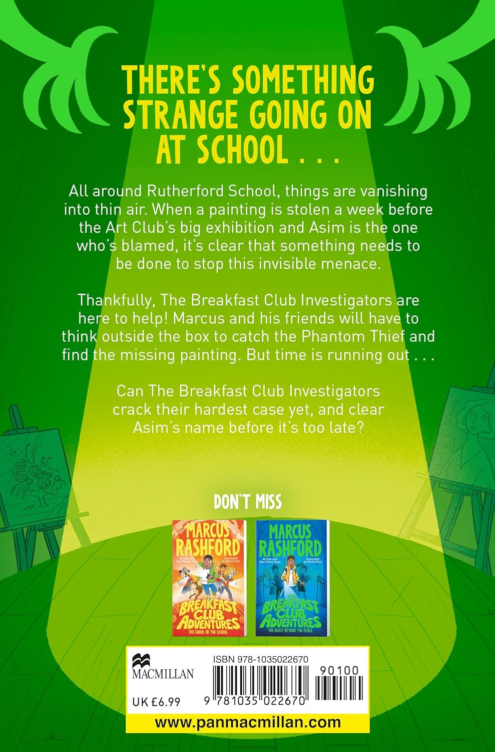 The Breakfast Club Adventures #03 The Phantom Thief (Marcus Rashford)-Fiction: 歷險科幻 Adventure & Science Fiction-買書書 BuyBookBook