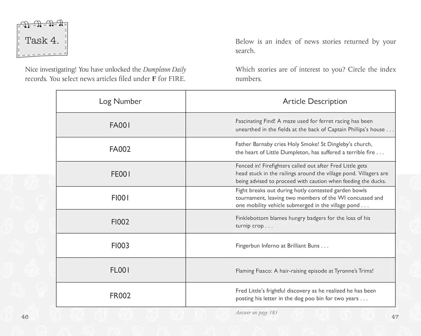 Cluedle #01 The Case of the Dumpleton Diamond: 50 Fiendishly Fun Mystery Puzzles (Hartigan Browne)-Activity: 益智解謎 Puzzle & Quiz-買書書 BuyBookBook