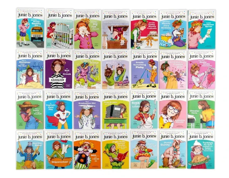Junie B. Jones Books in a Bus 28-Book Boxed Set US - Multiple-component retail product, boxed