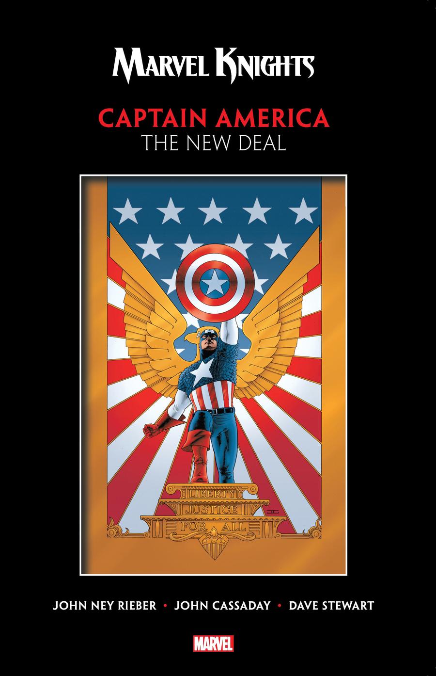 Marvel Knights Captain America By Rieber & Cassaday: The New Deal-Graphic novel / Comic book / Manga: genres-買書書 BuyBookBook