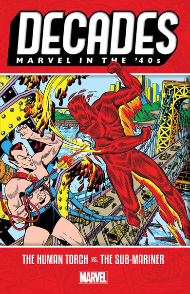 Decades: Marvel In The '40S - The Human Torch Vs. The Sub-Mariner-Graphic novel / Comic book / Manga: genres-買書書 BuyBookBook