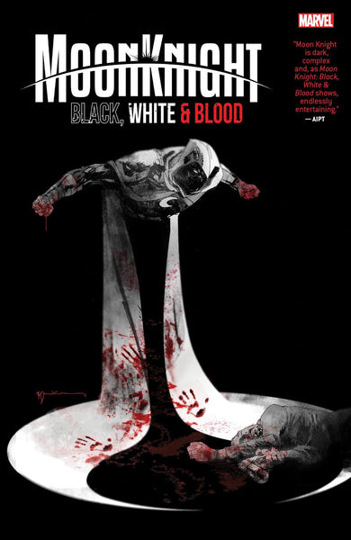 Moon Knight: Black, White & Blood-Graphic novel / Comic book / Manga: genres-買書書 BuyBookBook