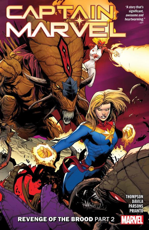 Captain Marvel Vol. 10: Revenge Of The Brood Part 2-Graphic novel / Comic book / Manga: genres-買書書 BuyBookBook