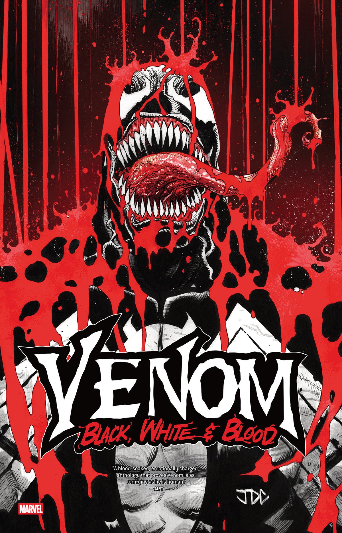 Venom: Black, White & Blood cover (ISBN 9781302950880)
