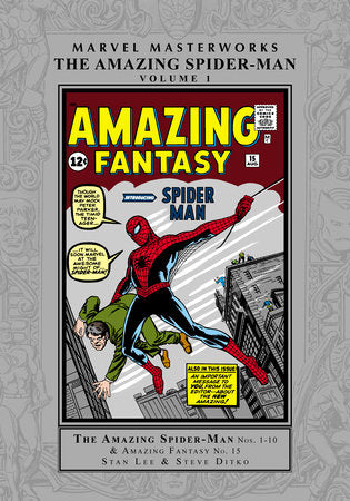 Cover of Marvel Masterworks: The Amazing Spider-Man Vol. 1 (ISBN 9781302951245)