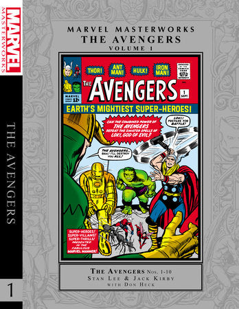 Cover of Marvel Masterworks: The Avengers Vol. 1 (ISBN 9781302951306)