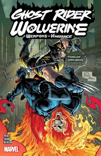 GHOST RIDER/WOLVERINE: WEAPONS OF VENGEANCE-Graphic novel / Comic book / Manga: genres-買書書 BuyBookBook