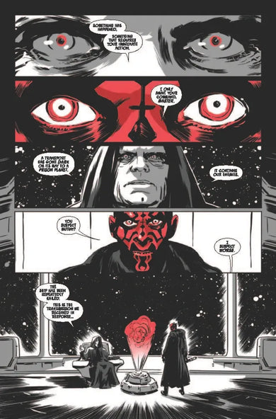 Star Wars: Darth Maul - Black, White & Red US - Paperback / softback