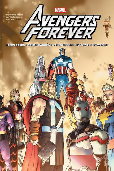 Avengers Forever By Jason Aaron Omnibus Aaron Kuder Cover