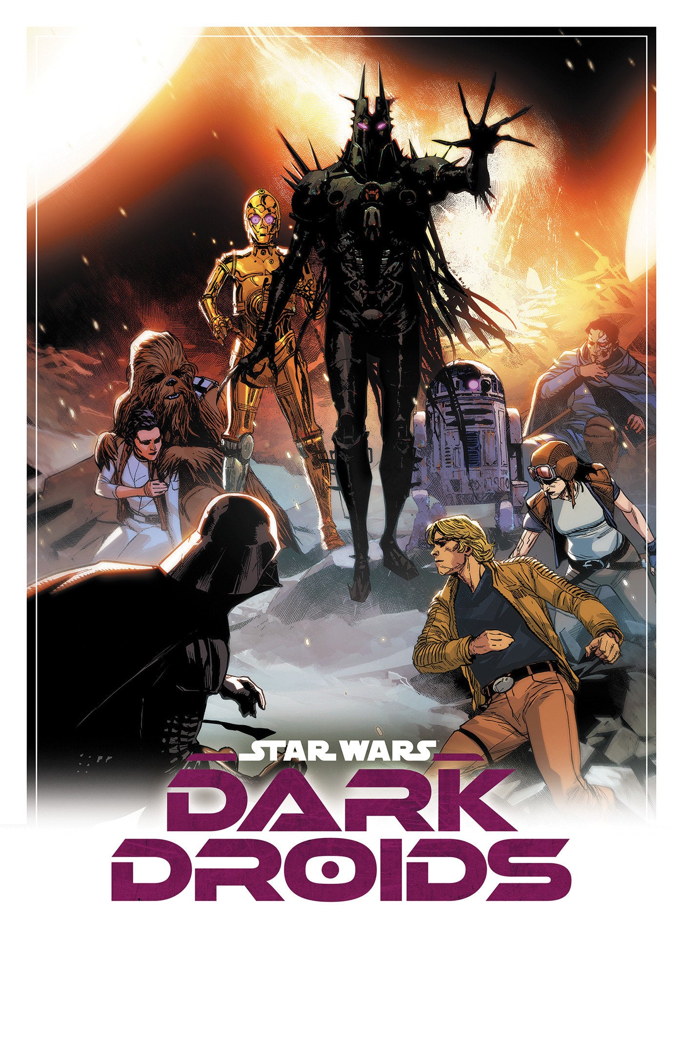 Star Wars: Dark Droids Omnibus Lenil Yu Cover-Graphic novel / Comic book / Manga: genres-買書書 BuyBookBook