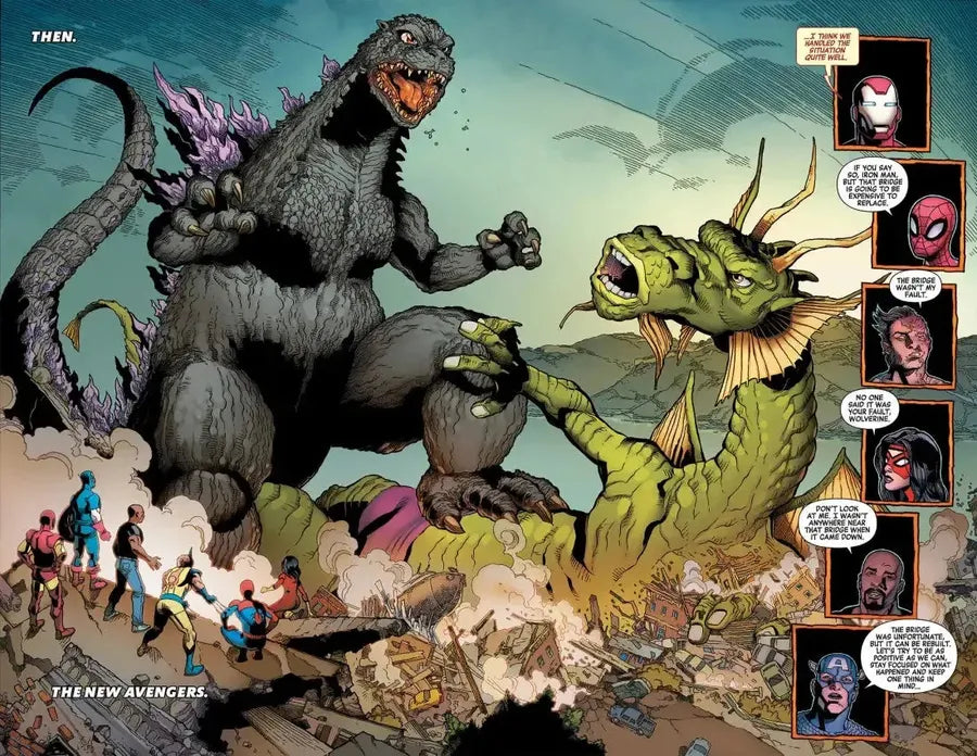 Godzilla vs. the Marvel Universe US - Paperback / softback