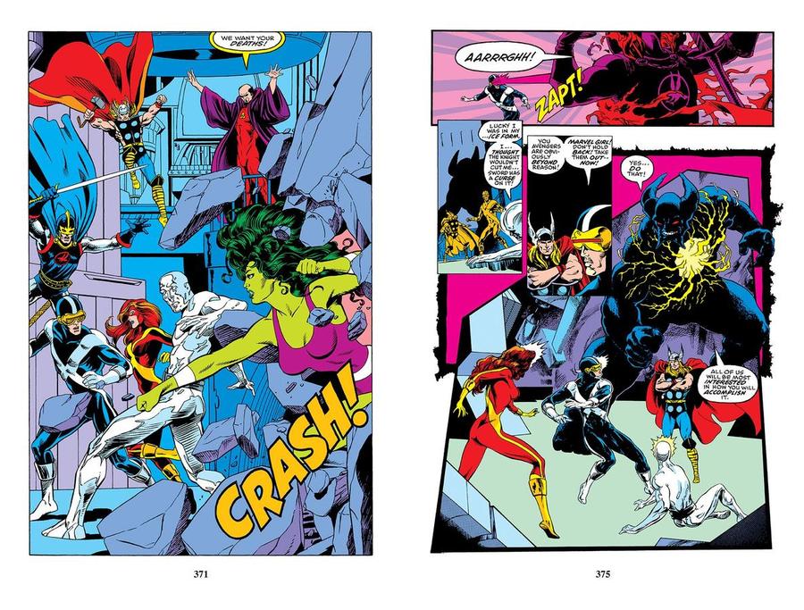 X-Factor: The Original X-Men Omnibus Vol. 2 Walter Simonson Inferno Cover US - Hardback