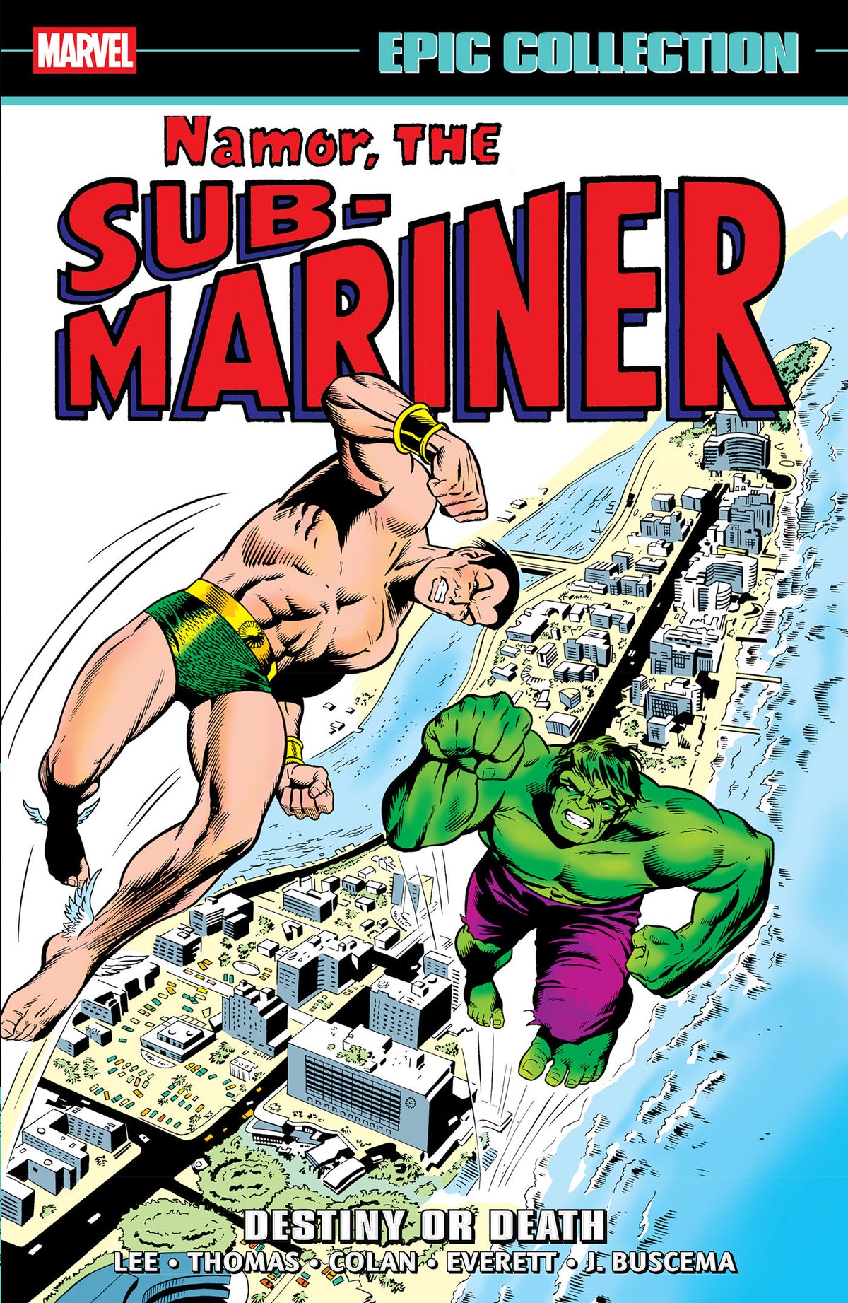 Namor The Sub-Mariner Epic Collection: Destiny Or Death cover (ISBN 9781302967468)