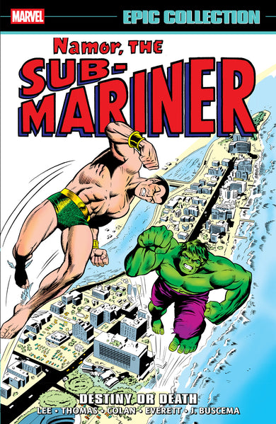 Namor The Sub-Mariner Epic Collection: Destiny Or Death cover (ISBN 9781302967468)