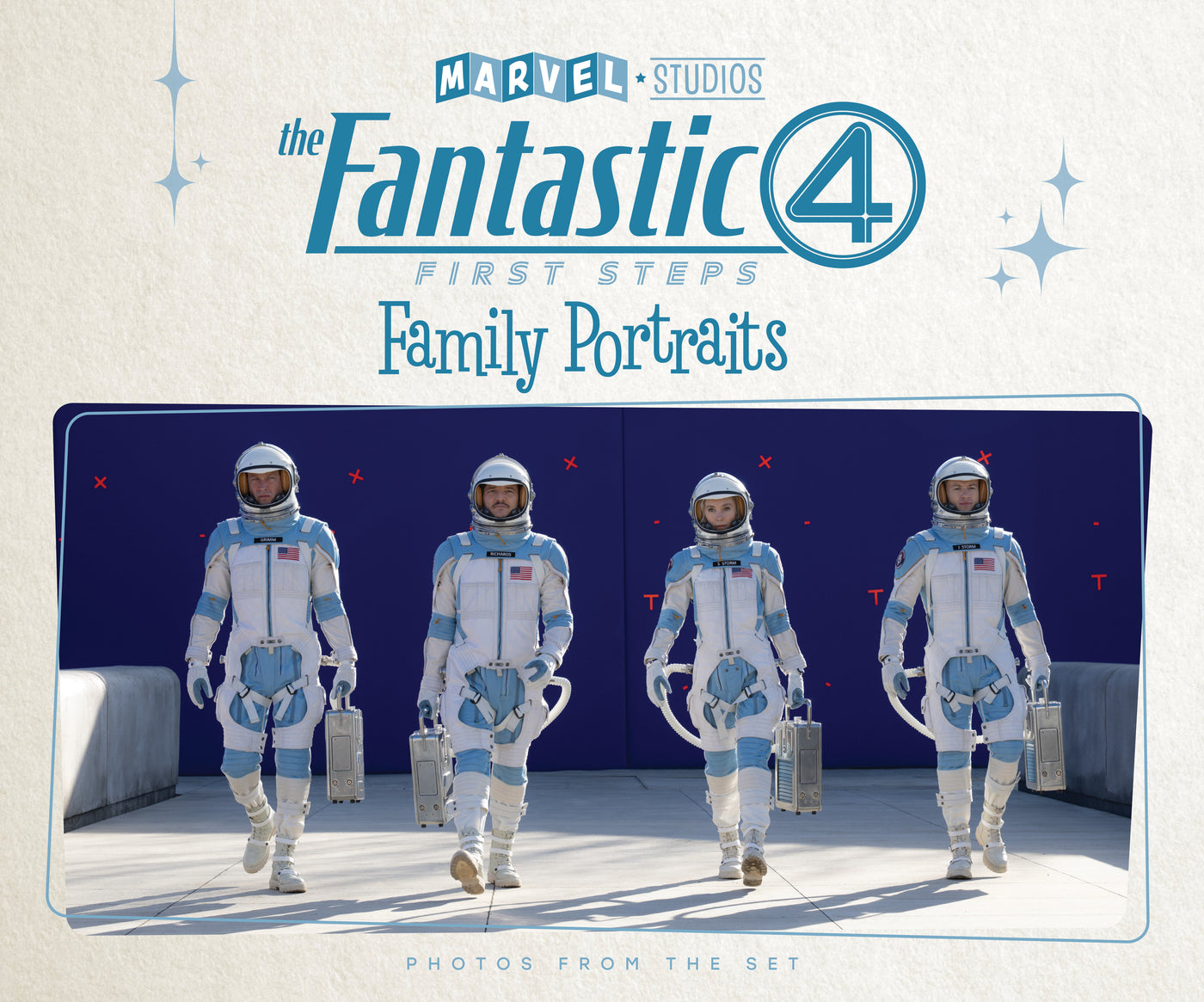 Marvel Studios' The Fantastic Four: First Steps - Family Portraits: Photos From The Set-Art: general-買書書 BuyBookBook