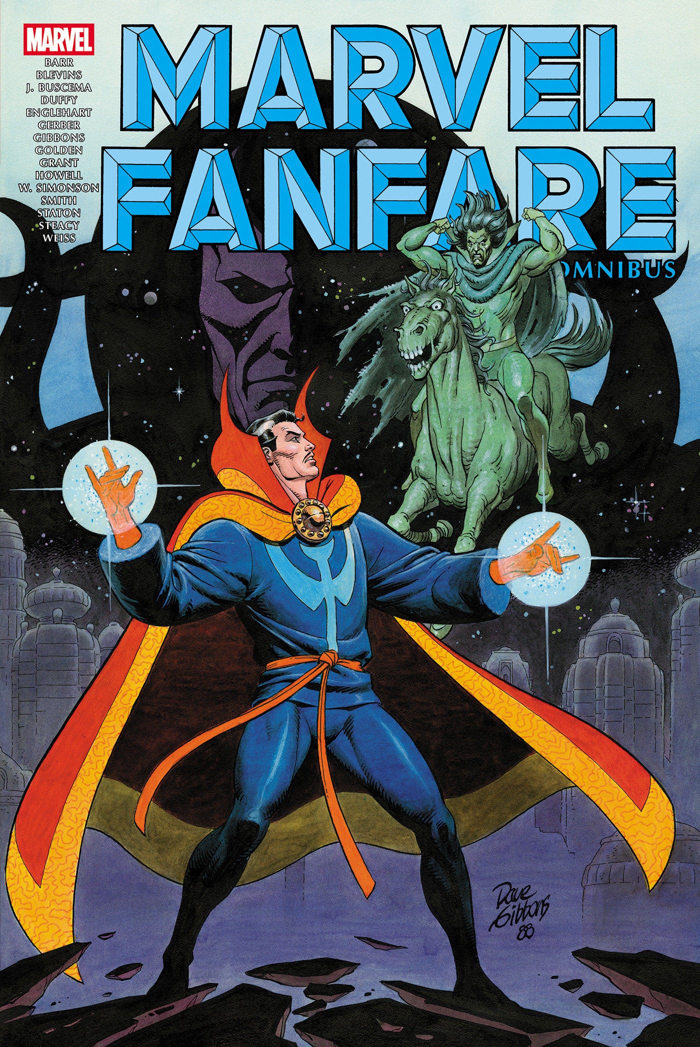 Marvel Fanfare Omnibus Vol. 3 Dave Gibbons Cover-Graphic novel / Comic book / Manga: genres-買書書 BuyBookBook