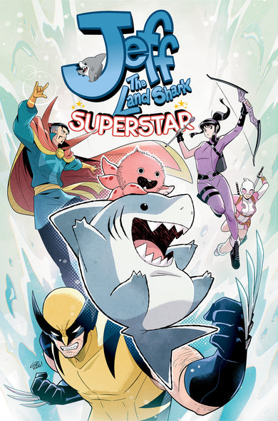 Jeff The Land Shark: Superstar cover (ISBN 9781302970109)