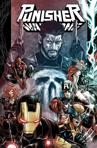 Punisher: Enter The War Zone Omnibus Marco Checchetto Cover cover (ISBN 9781302970932)