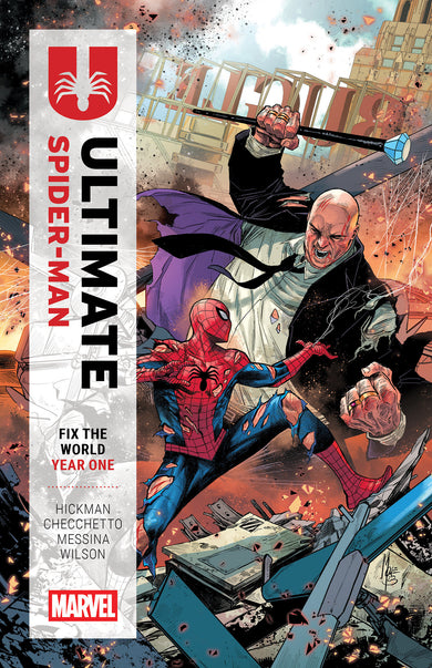 Ultimate Spider-Man: Fix The World Year One cover (ISBN 9781302971670)