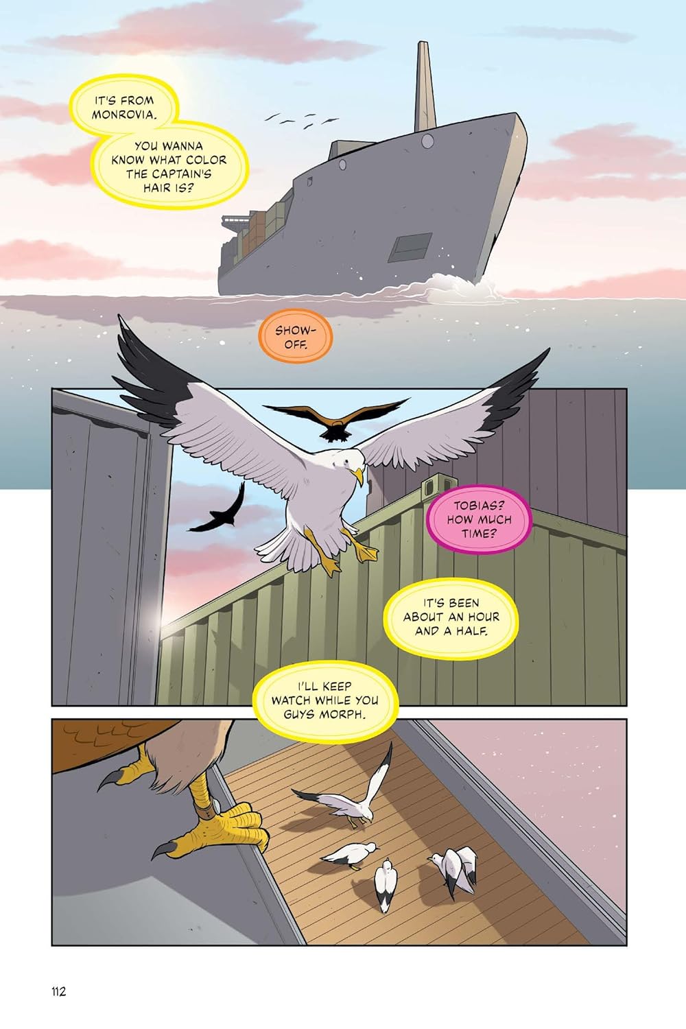 Animorphs Graphic Novel #4 The Message (Katherine Applegate)-Fiction: 歷險科幻 Adventure & Science Fiction-買書書 BuyBookBook