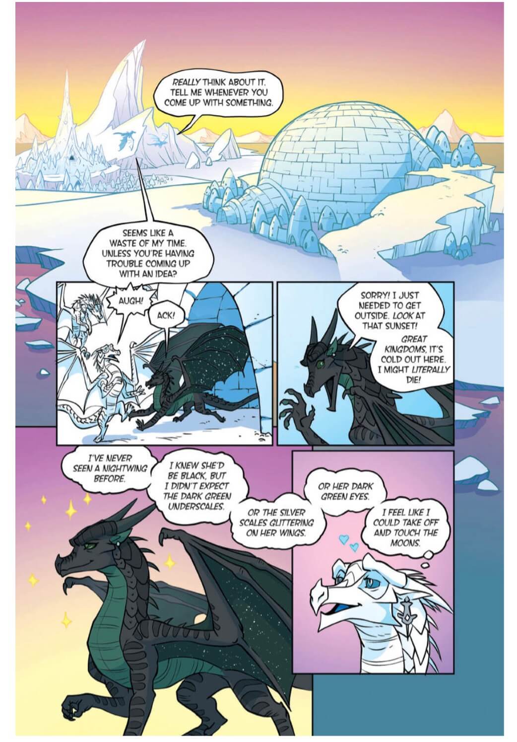 Darkstalker: A Graphic Novel (Wings of Fire: Legends Graphic Novel)