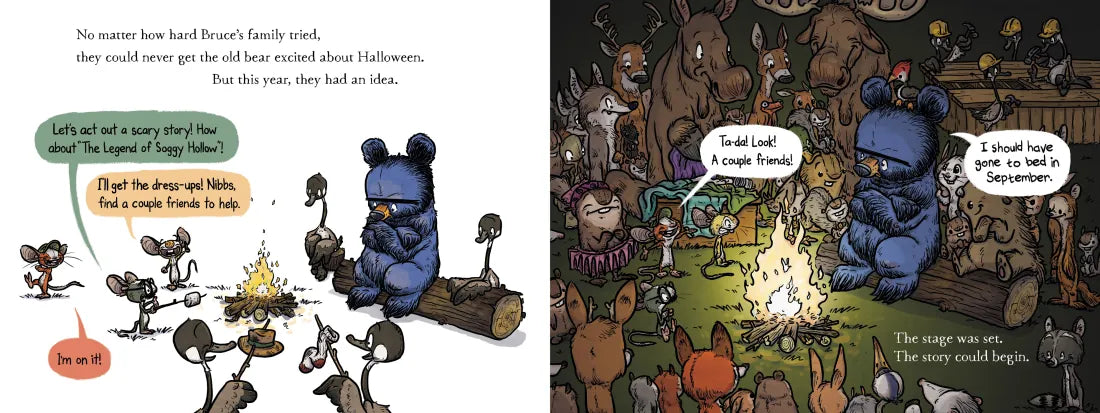 Bruce and the Legend of Soggy Hollow US - Hardback