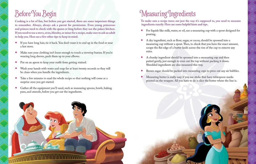 The Disney Princess Cookbook US - Hardback