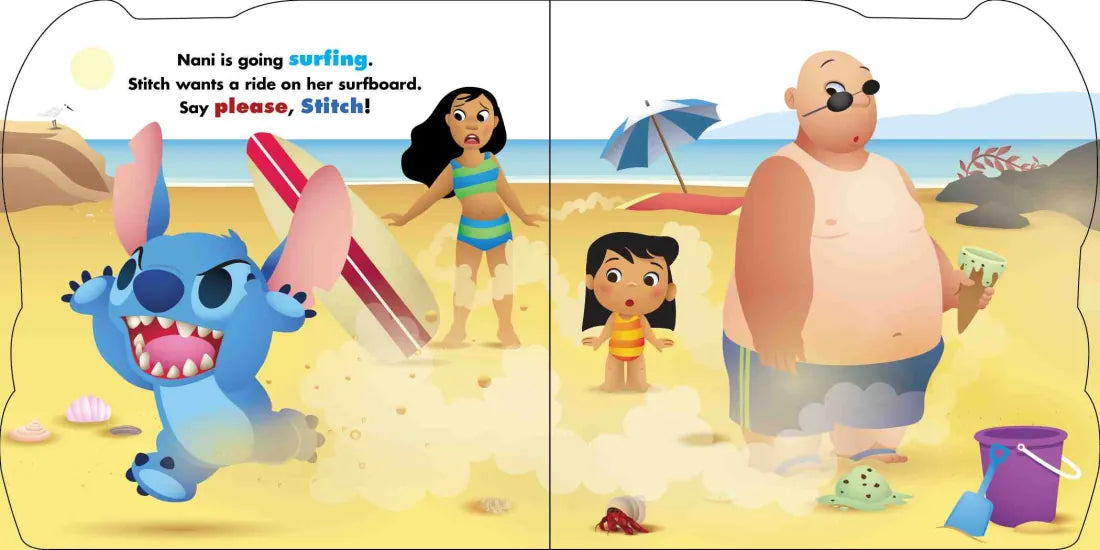 Disney Baby: Say Please, Stitch! US - Board book