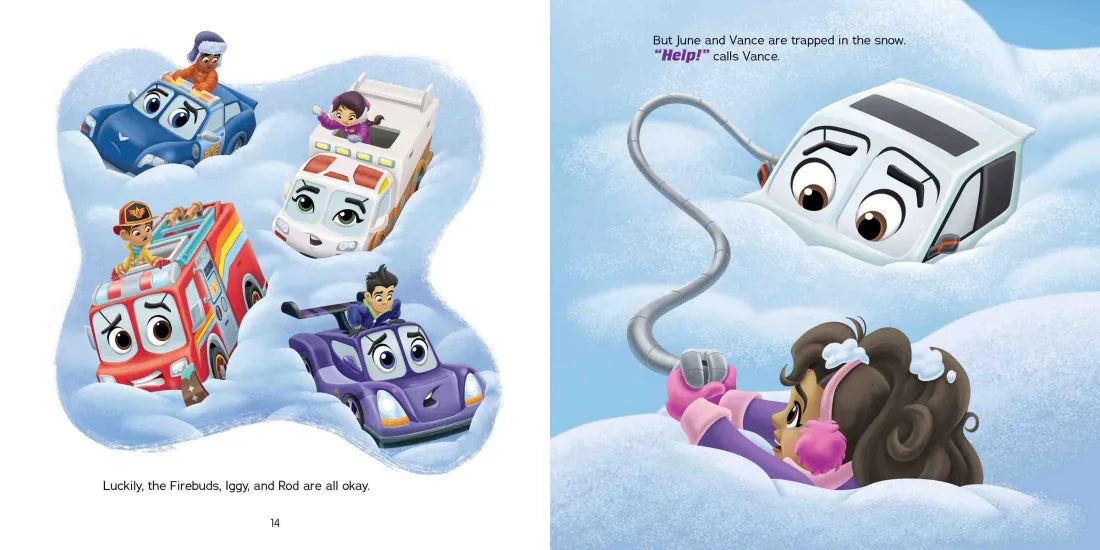 Firebuds: The Christmas Car-Sled Race US - Paperback / softback