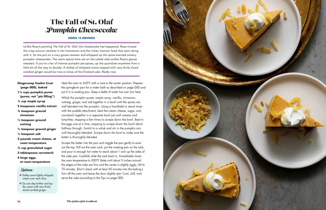 The Golden Girls Cookbook: Cheesecakes and Cocktails! US - Hardback