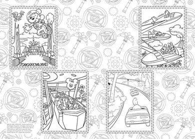 Art of Coloring: Walt Disney World US - Paperback / softback