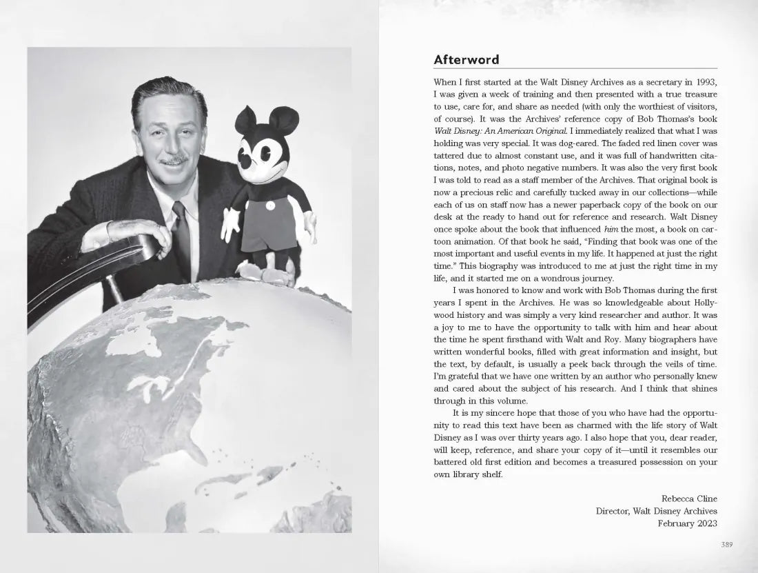 Walt Disney: an American Original, Commemorative Edition US - Hardback