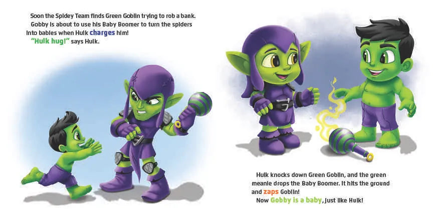 Spidey and His Amazing Friends: A Little Hulk Trouble US - Board book