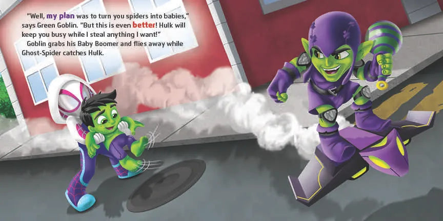 Spidey and His Amazing Friends: A Little Hulk Trouble US - Board book