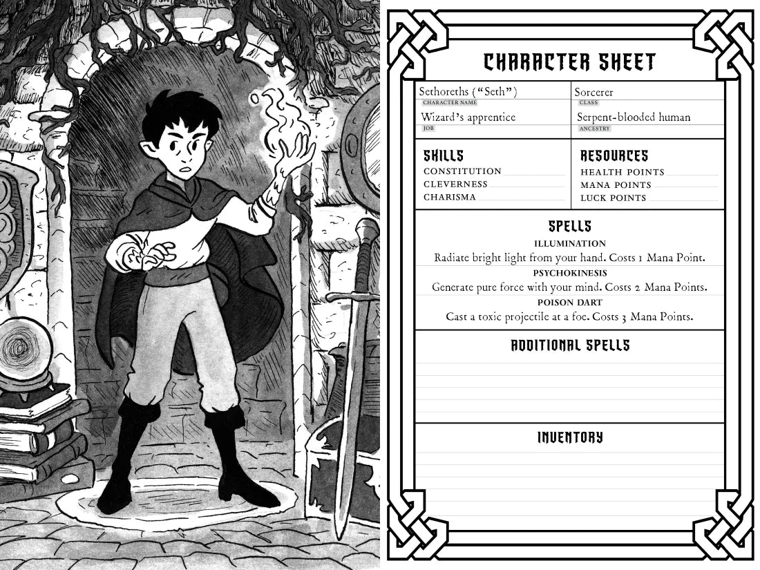 Roll for Danger: The Cursed Catacombs US - Hardback