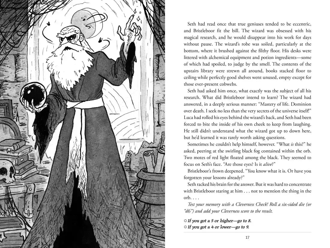 Roll for Danger: The Cursed Catacombs US - Hardback