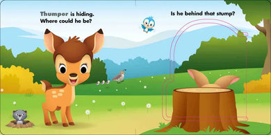 Disney Baby: Peek a boo, Thumper! US - Board book