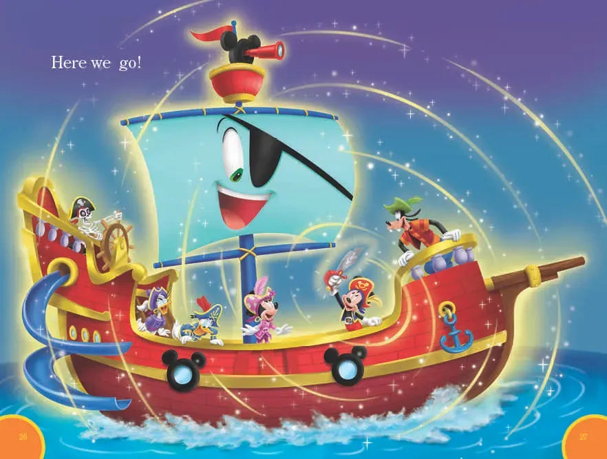 Mickey Mouse Funhouse: World of Reading: Pirate Adventure US - Paperback / softback
