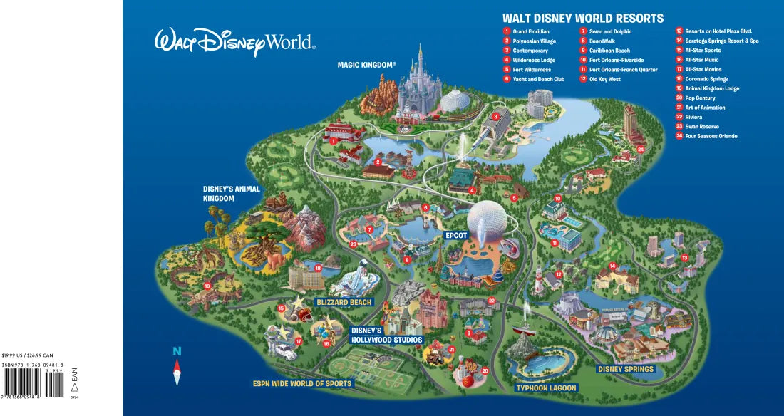 Birnbaum's 2025 Walt Disney World US - Paperback / softback