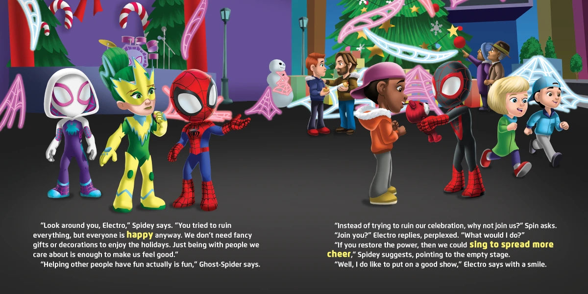 Spidey and His Amazing Friends: Merry Spidey Christmas US - Paperback / softback